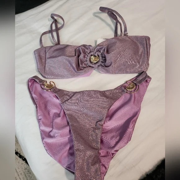 Capittana Kimi Bikini Top M Bottom L - Picture 6 of 13